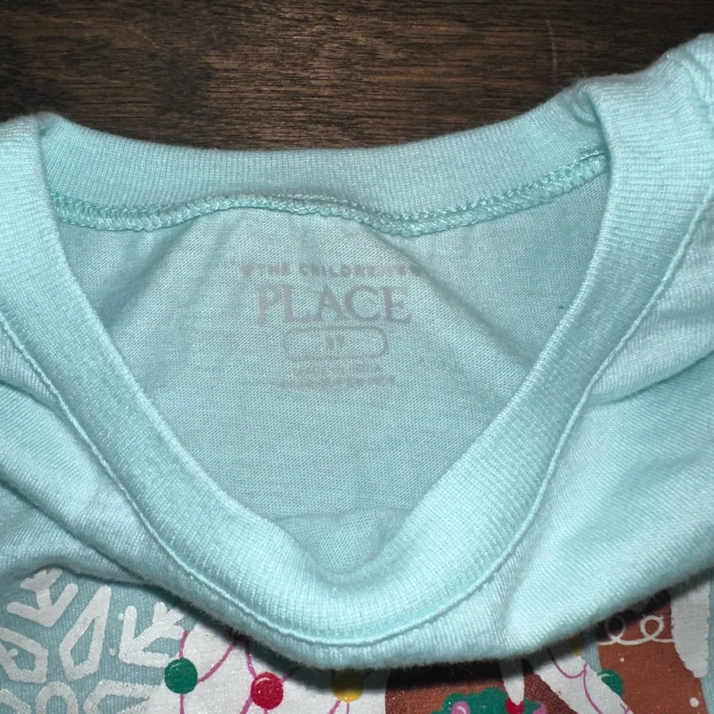 The Childrens Place Long Sleeve Tees Bundle Holiday Christmas Size 3T